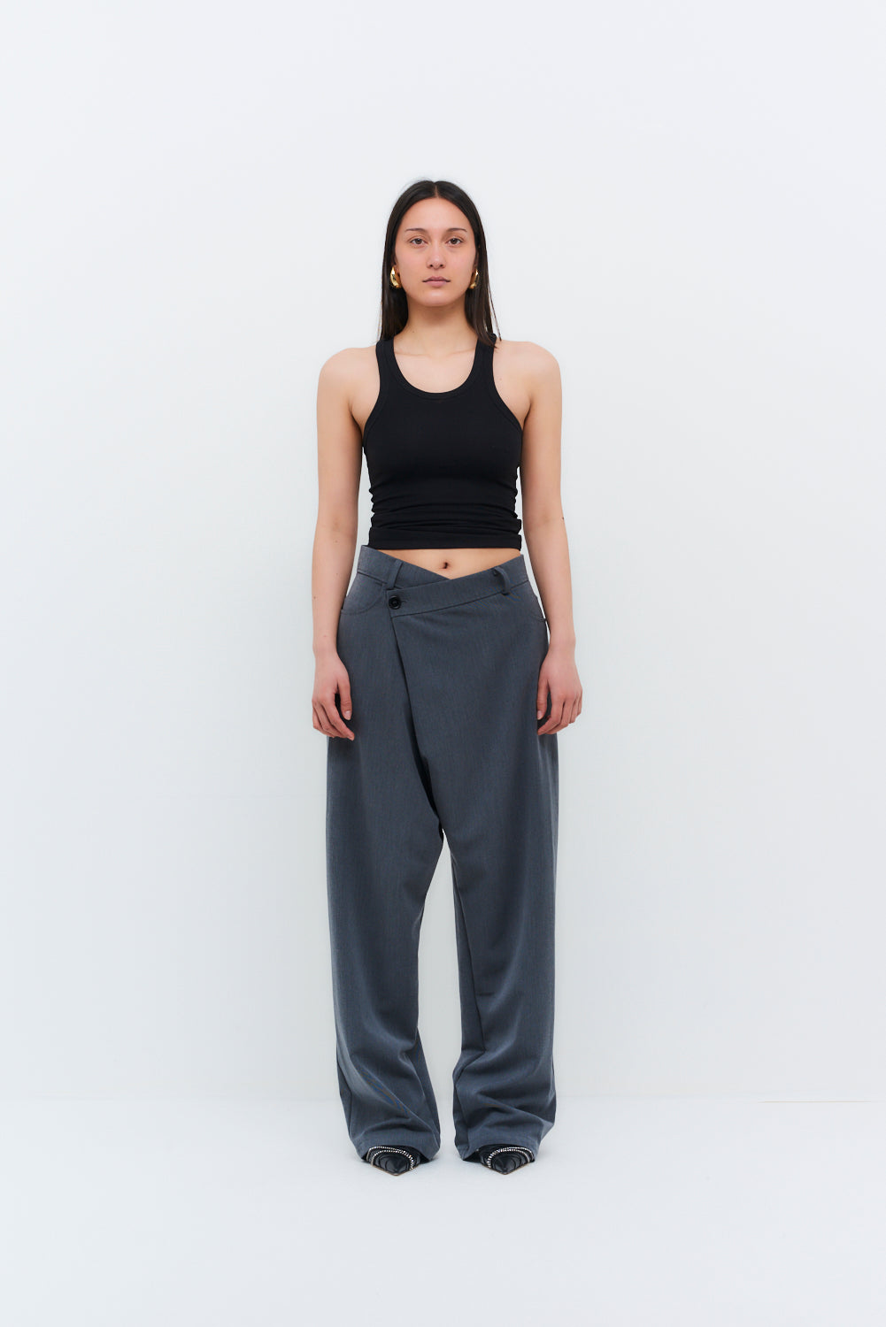 Romey Tailored Trouser - Grey