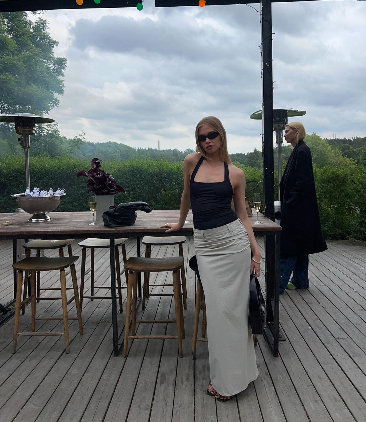 Gina Skirt - Stone