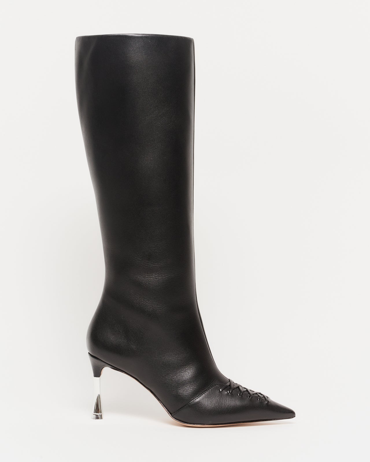 Kiara Heeled Boot - Black