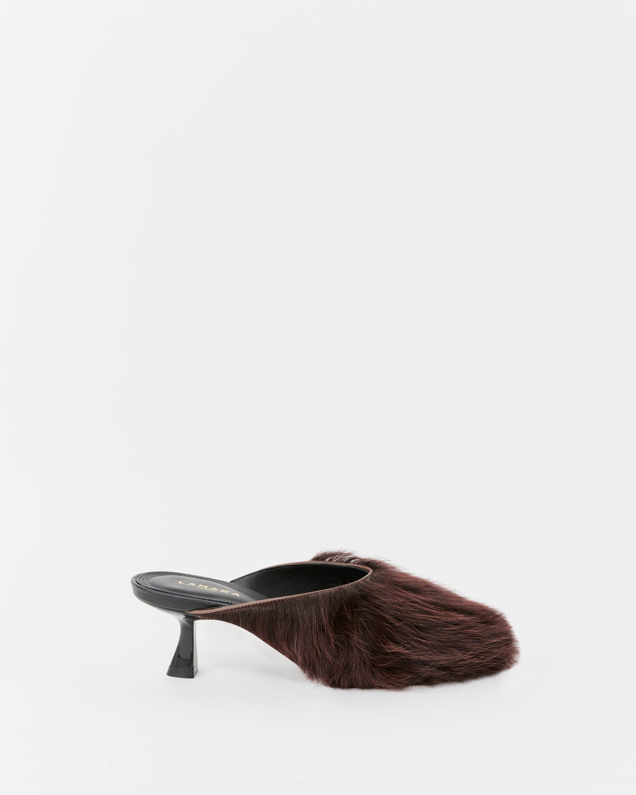 Bony Fur Mules - Brown