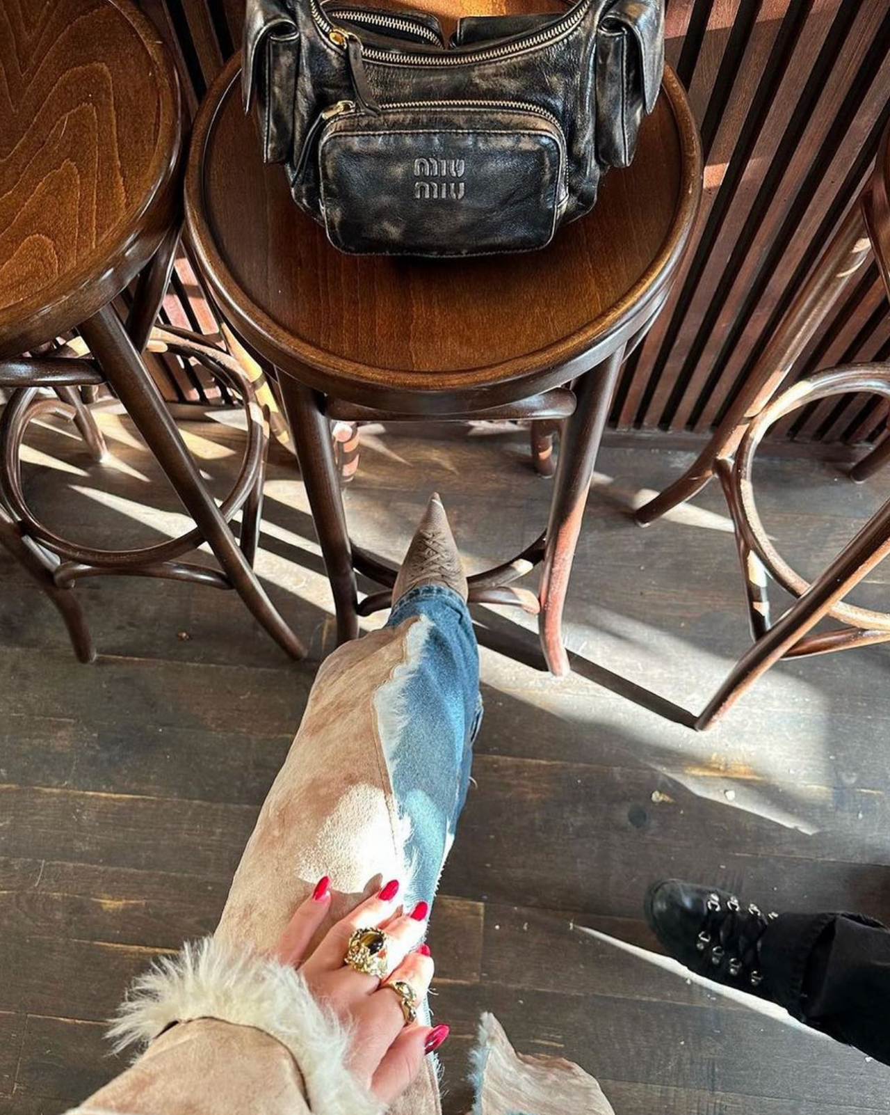 Kiara Heeled Boot - Taupe Snakeskin