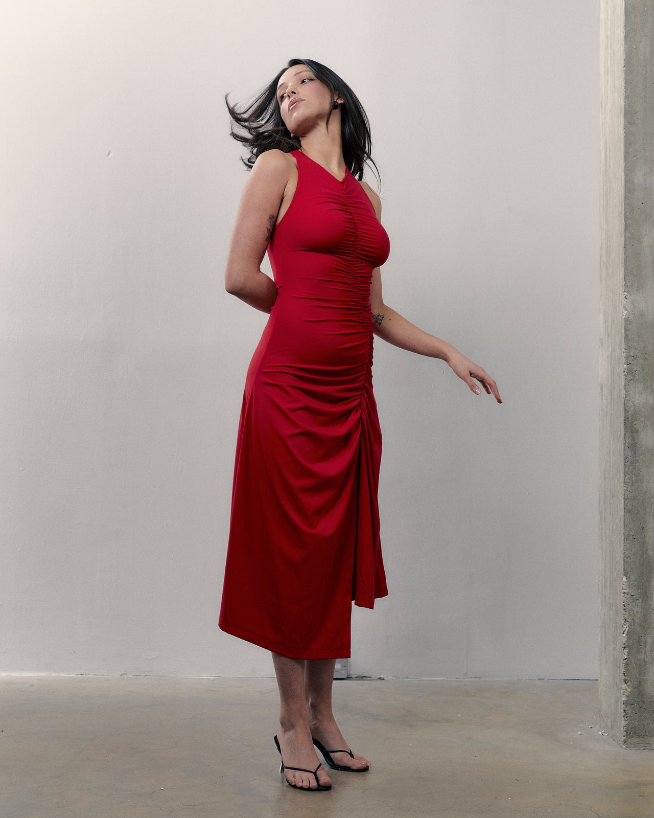 Philo Dress - Red