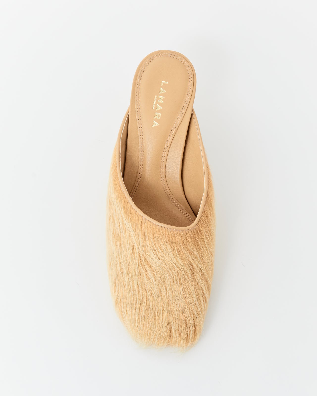 Bony Fur Mules - Blonde