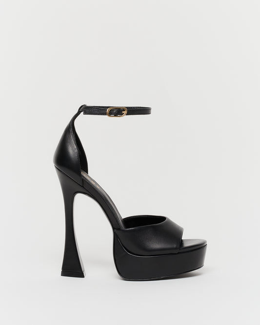Scarlett Platform Heel - Black